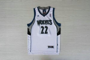 Maillot De Basket Minnesota Timberwolves Andrew Wiggins 22 Tissus Sportif Fans Edition Blanc